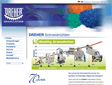 Tablet Screenshot of dreher-aachen.de
